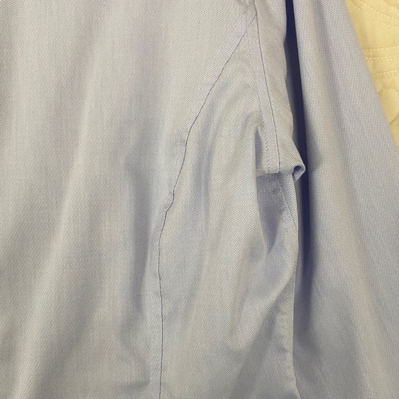 Light Blue Long Sleeve Shirt North End Sport Wrinkle Free Size Large - Picture 4 of 8